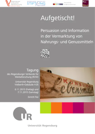aufgetischt! / RVW2015 / Plakat